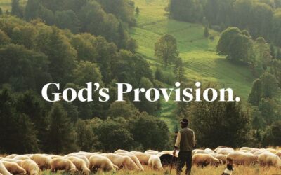 God’s provision for the end time
